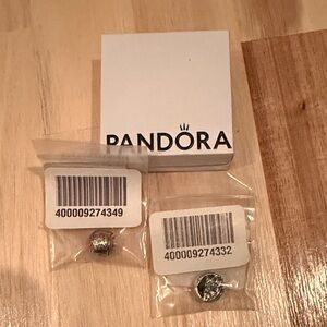 Pandora Silver Charm Duo Disney beauty & beast